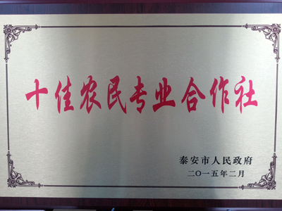泰安市十佳農(nóng)民專業(yè)合作社